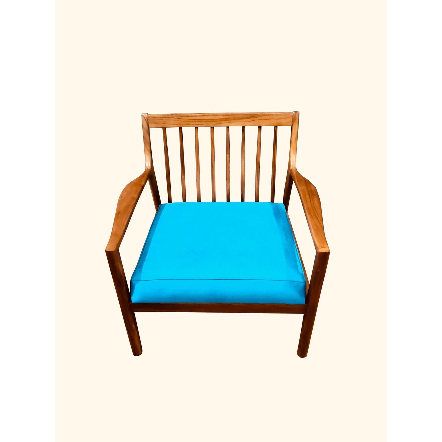 Mid Century Modern Teakwood Arm Chair or Settee