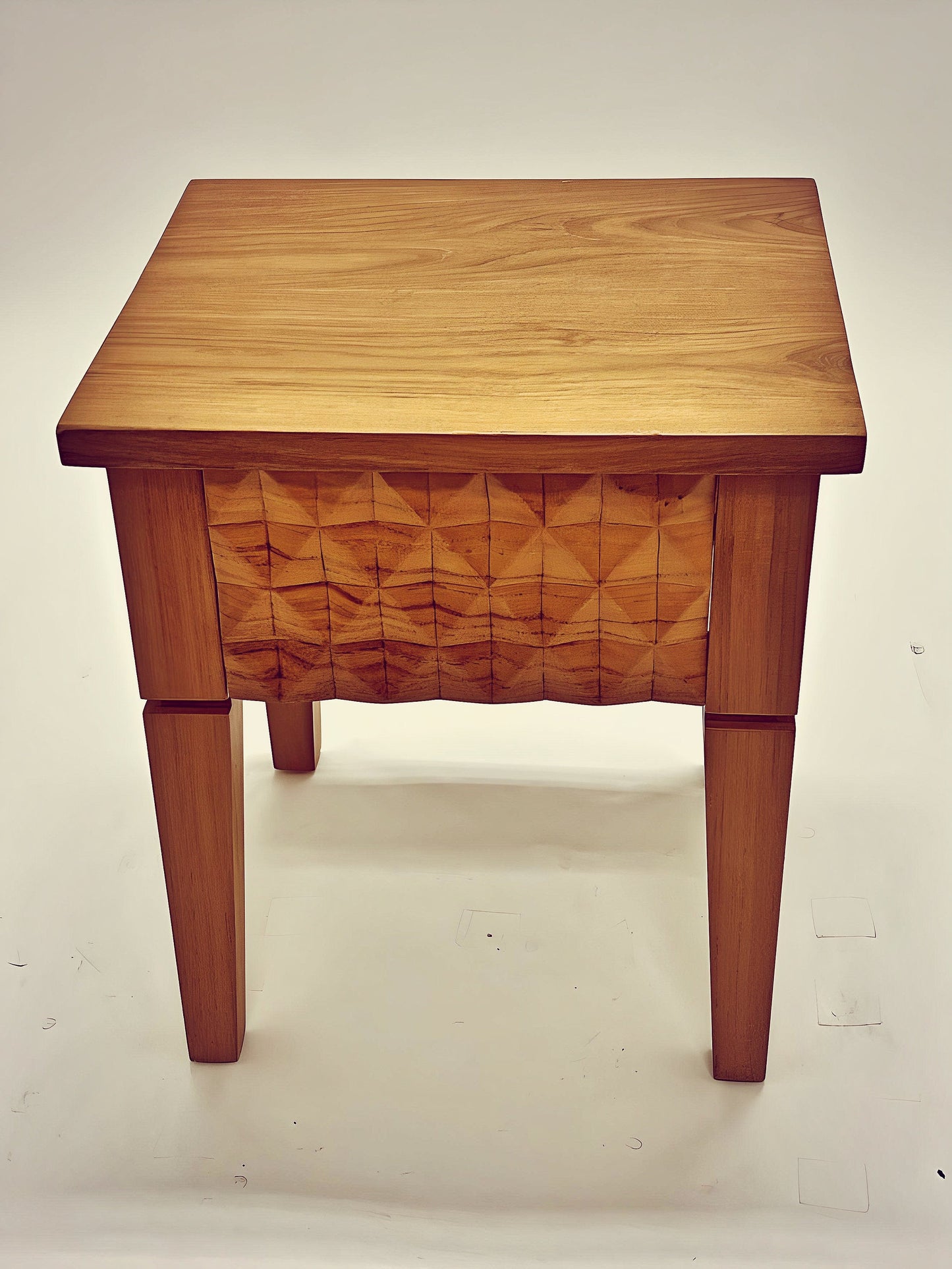 Mid-century Modern Teakwood Nightstand, Bedside Table