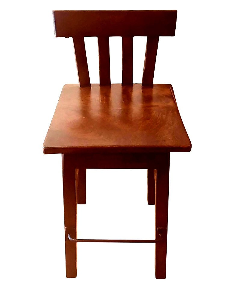 Rustic Industrial Swivel Mesquite Wood Metal Stools