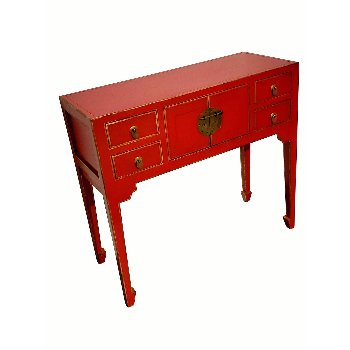 Handmade Solid Maple Wood Console Table