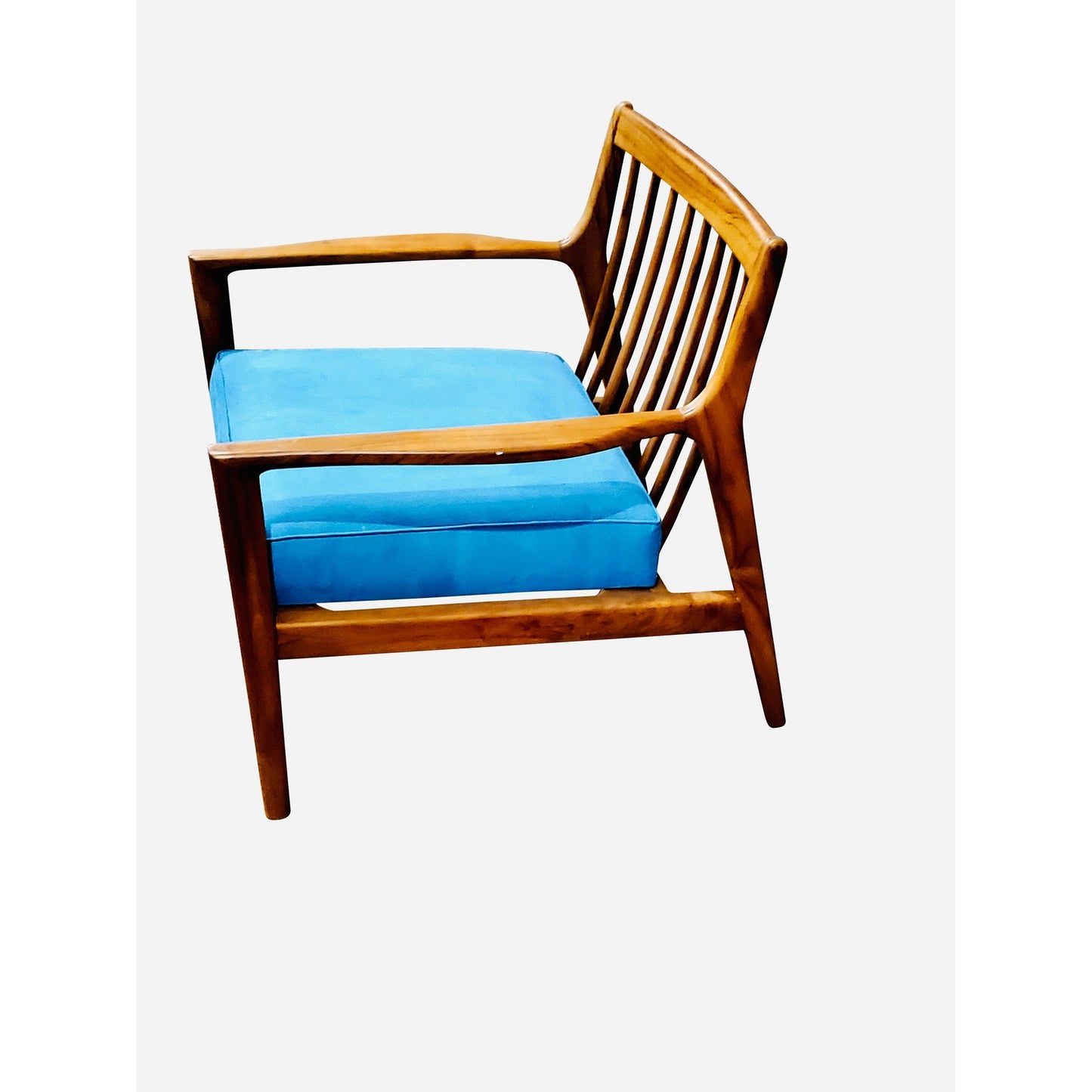 Mid Century Modern Teakwood Arm Chair or Settee