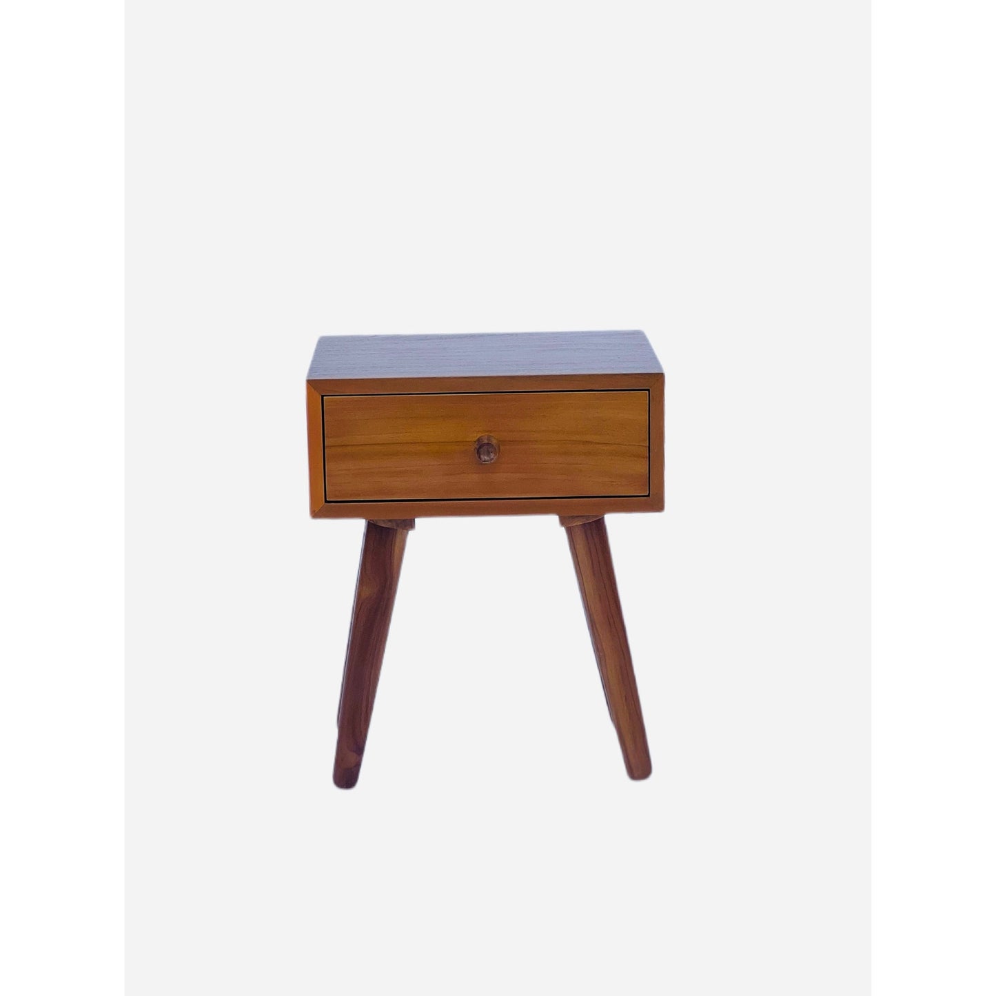 Mid-century Modern Teakwood Nightstand, Bedside Table
