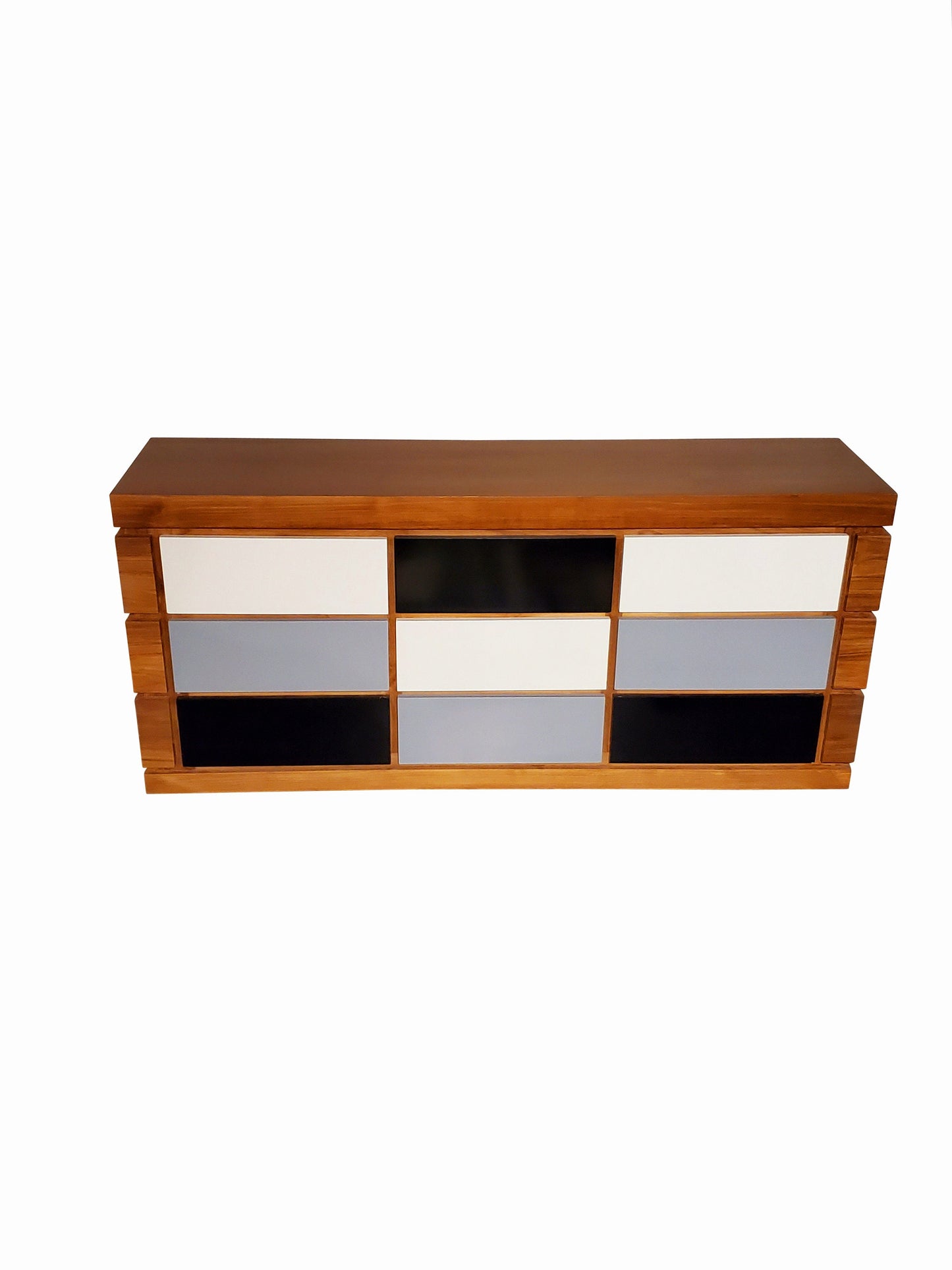Mid-century Modern Teakwood Buffet Sideboard Unbelievable Price Credenza Entertainment TV Center