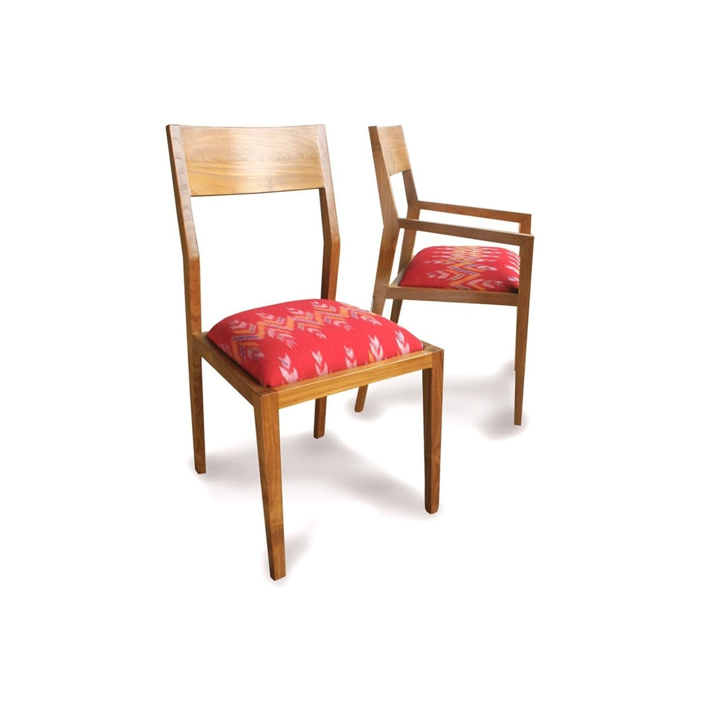 Mid-Century Modern Teak Dining Table Set With 6 Chairs Sleek Design