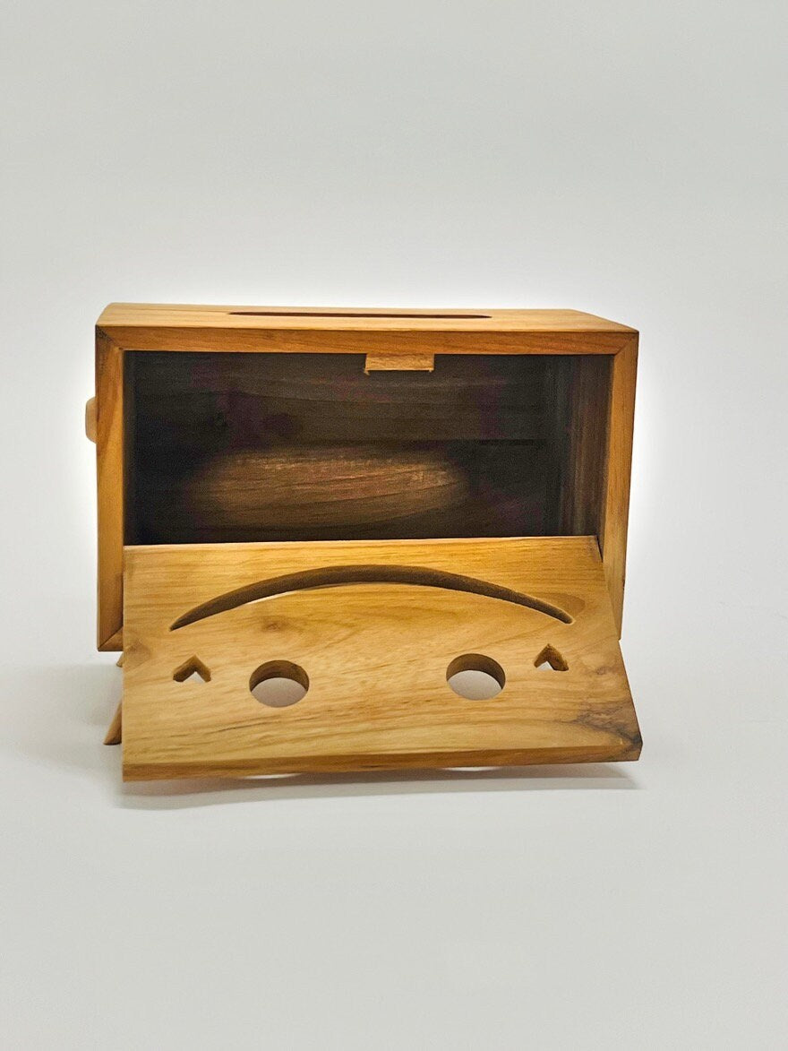 Mid-century Modern handcrafted TV Tissue/storage Box Decorative Tissue Box Holder