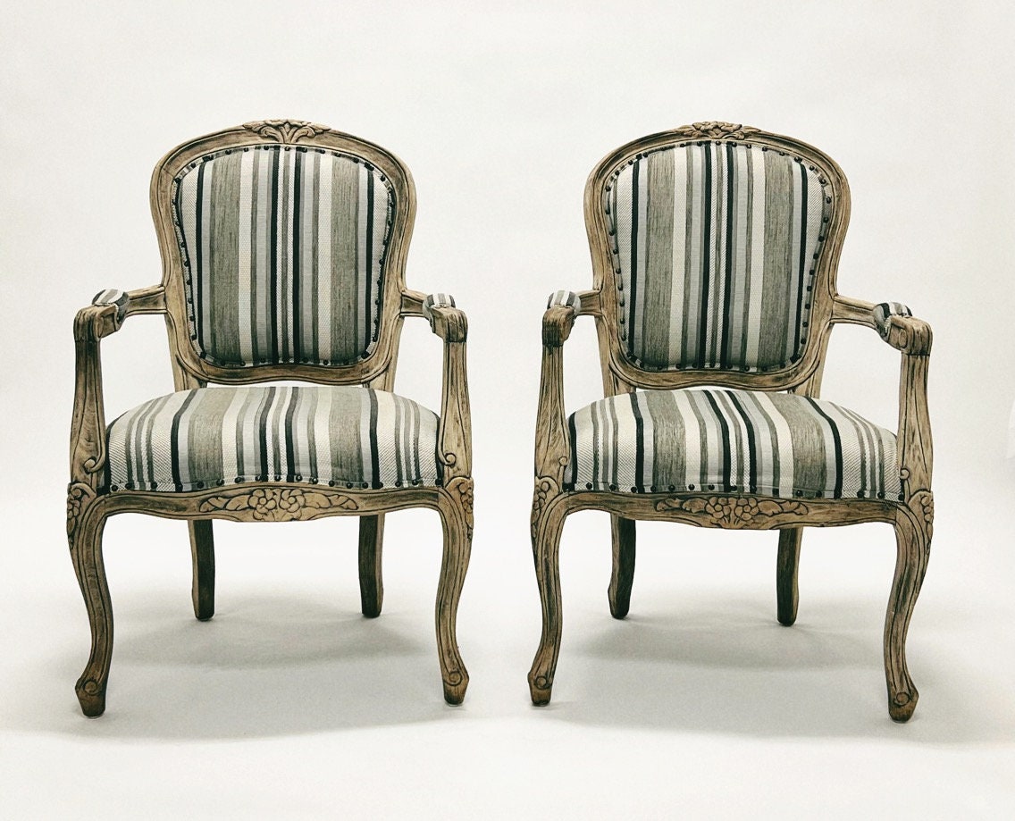 Cedar Wood Living Room French Arm Chair Farmhouse