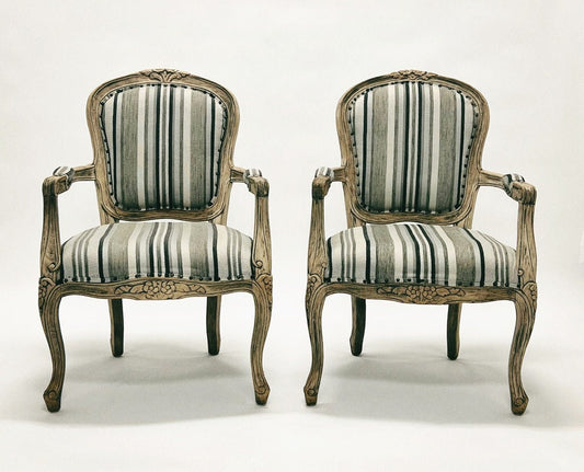 Cedar Wood Living Room French Arm Chair Farmhouse