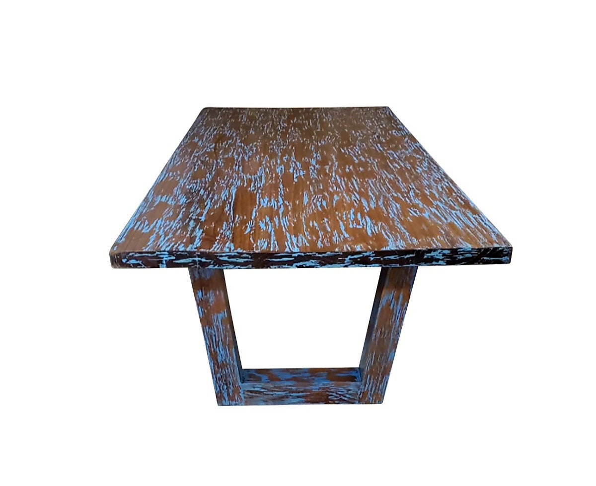 Teakwood Farm Table, Farmhouse Table, Dining Room Table, Rustic Furniture, Farmhouse arable, Barn, Log house Table