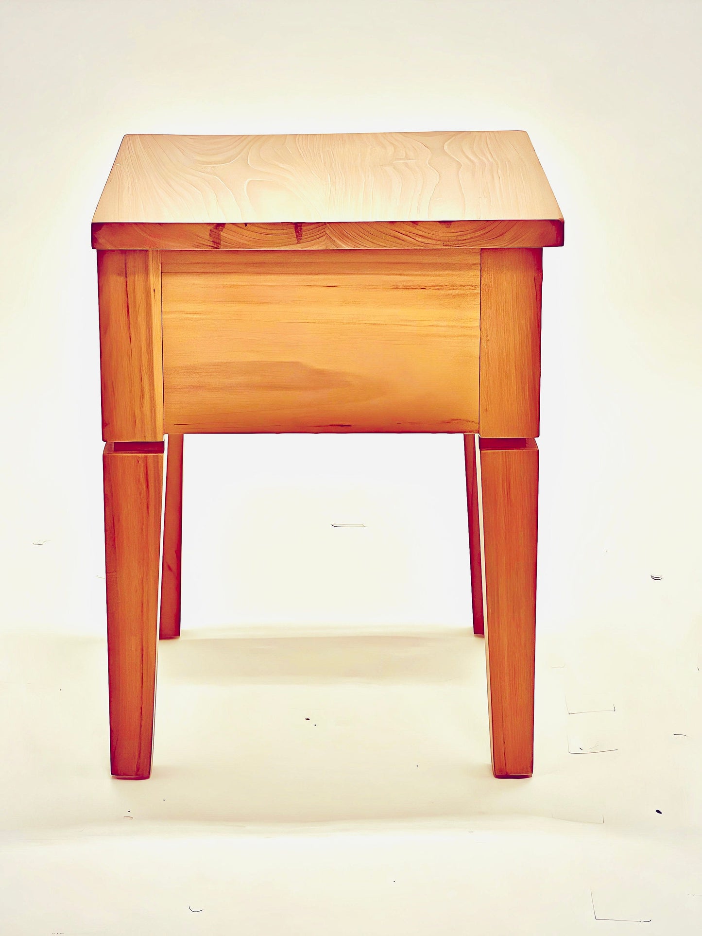 Mid-century Modern Teakwood Nightstand, Bedside Table