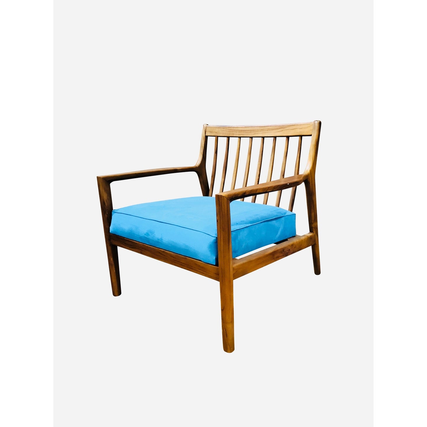 Mid Century Modern Teakwood Arm Chair or Settee