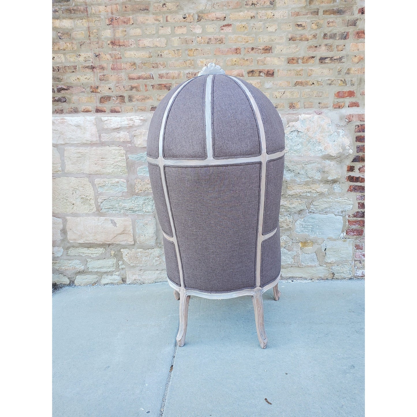 Balloon Chair | Porter Chair | Throne |Louis XV Style Dome Canopy Chair | French Inspired Design