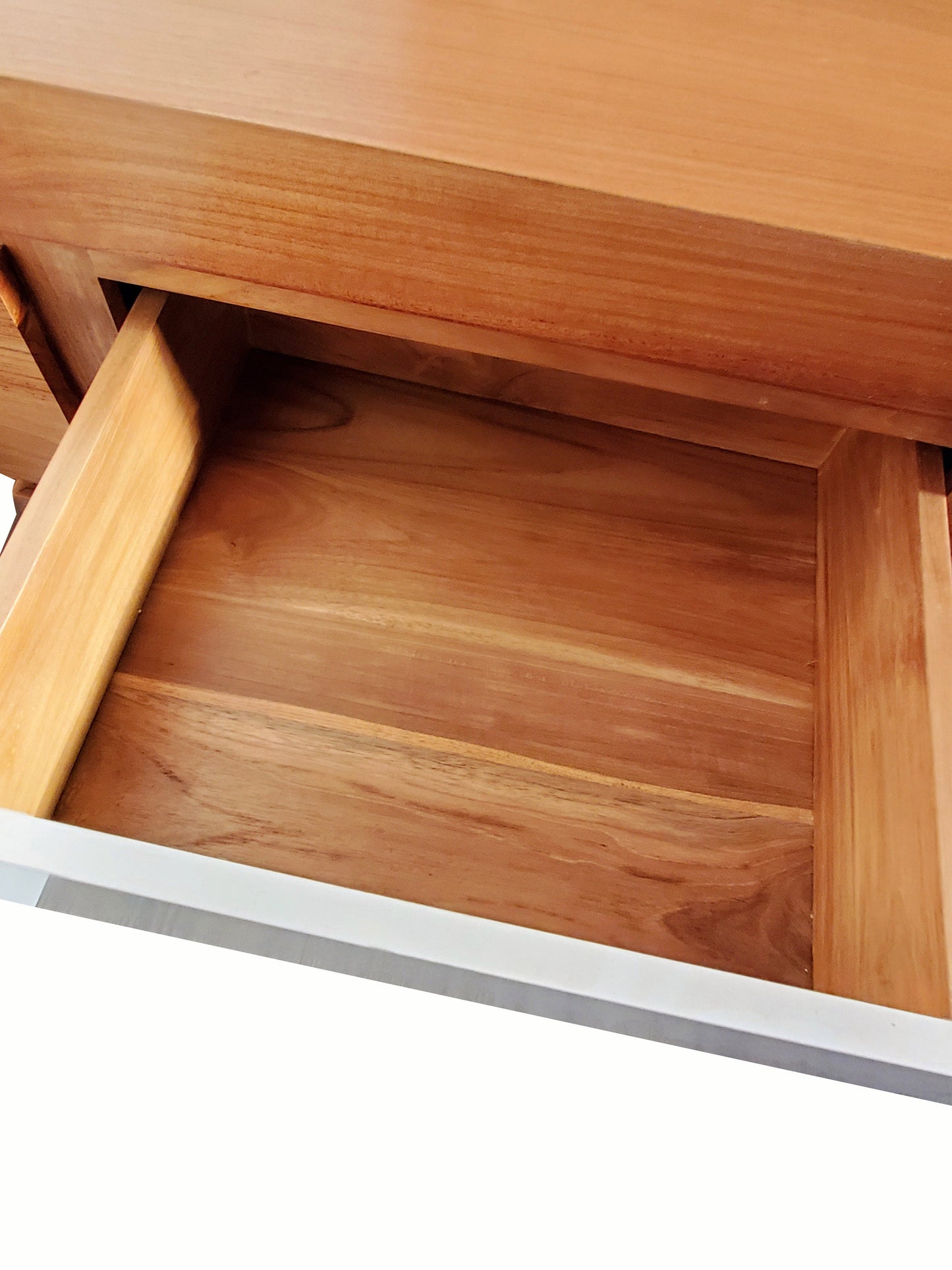 Mid-century Modern Teakwood Buffet Sideboard Unbelievable Price Credenza Entertainment TV Center