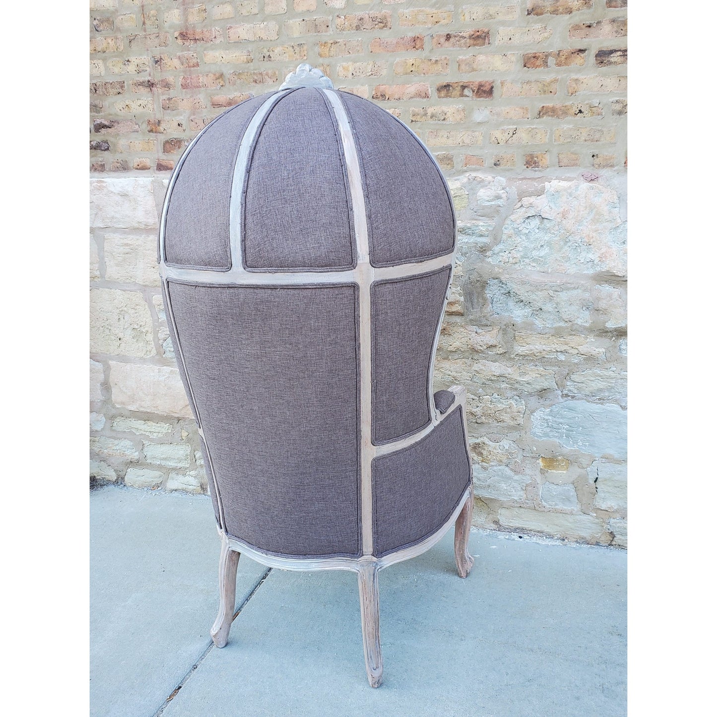 Balloon Chair | Porter Chair | Throne |Louis XV Style Dome Canopy Chair | French Inspired Design