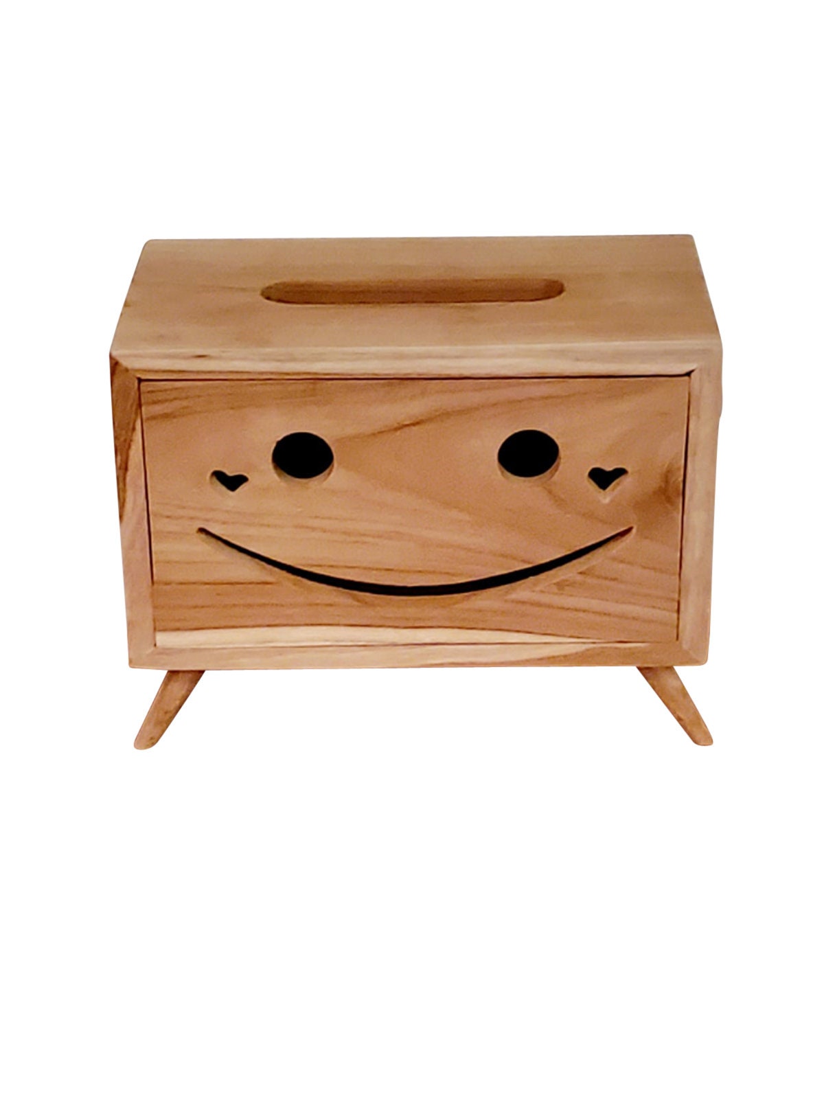 Mid-century Modern handcrafted TV Tissue/storage Box Decorative Tissue Box Holder