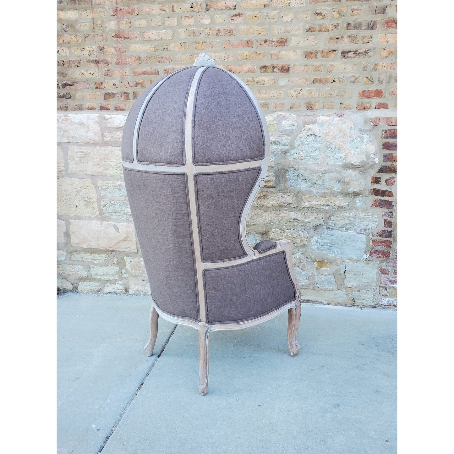 Balloon Chair | Porter Chair | Throne |Louis XV Style Dome Canopy Chair | French Inspired Design